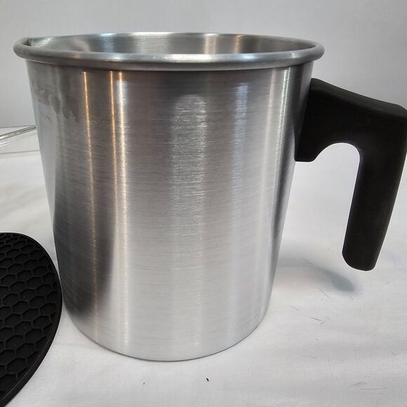 Candle Making Craft Tools Pouring Pot Wick Holder Spoon Anti Scalding Pad NIB - Picture 7 of 7